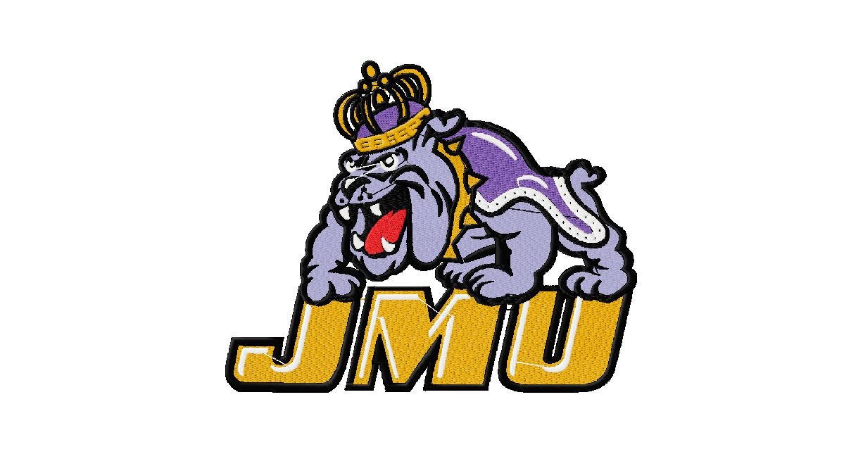 JMU James Madison University Logo Embroidery Design by NewEmbro