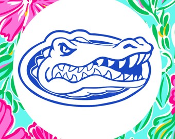 Florida Gators Cutting Files in Svg, Eps, Dxf, Png, Jpeg, and Studio for Cricut & Silhouette