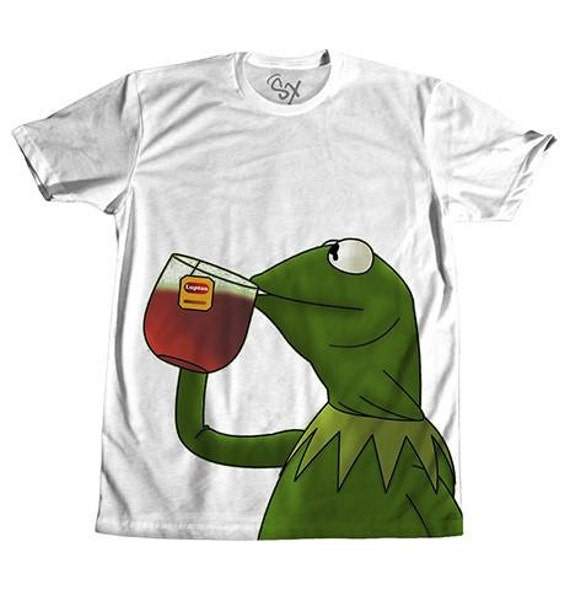 kermit sipping tea shirt