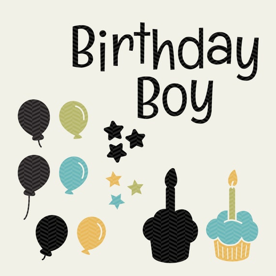 Download Birthday Boy Design - SVG Studio3 DXF EPS jpg png ...