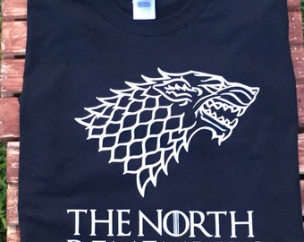 The north remembers shirt, game of thrones thrones shirt, game of thrones, house stark