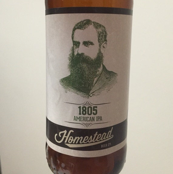 Homestead Beer Co. 1805 Repurposed Craft Beer Candles