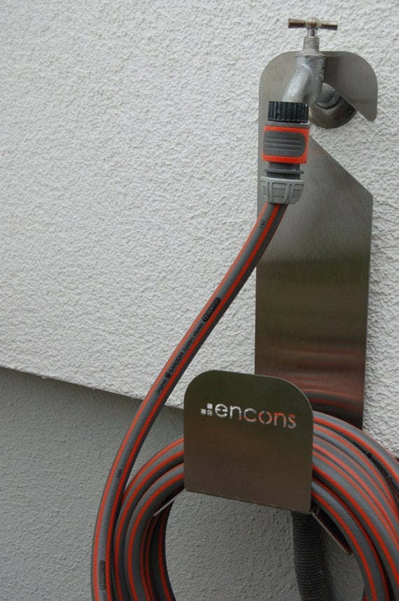 Schlauchhalter aus Edelstahl