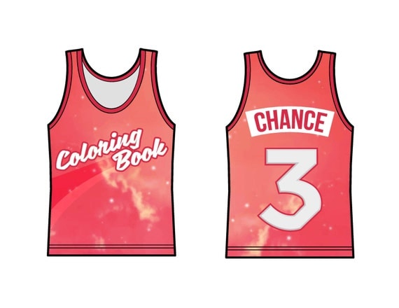 Chance The Rapper Coloring Book Jersey Men by JerseyChampsLLC