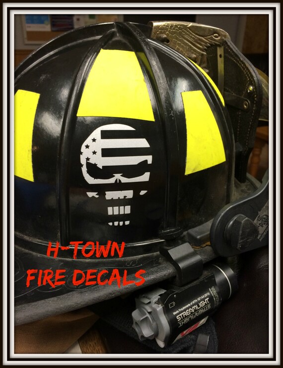 Fire Helmet Sticker / Decal Reflective Personal