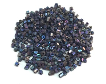 Hexagonal Metallic Beads