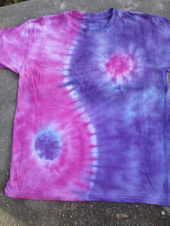 how to make a yin yang tie dye shirt