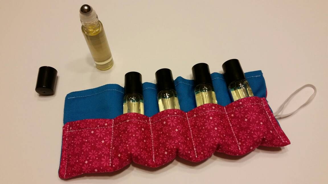 Essential Oil Roller Bottle Holder / Wrap / Purse Insert