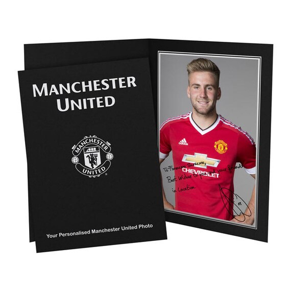 Items similar to Manchester United Signed Photo - Gift for ...