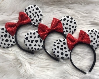 Dalmation Mouse Ears