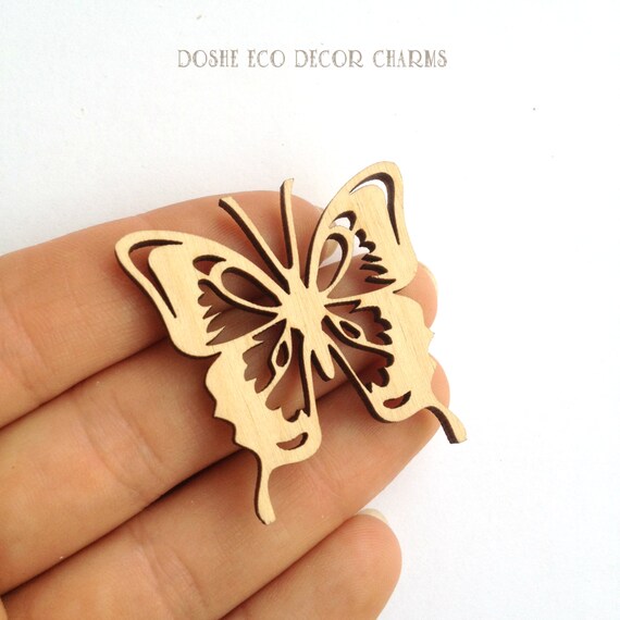 Tender laser cut Butterflies / Laser cut wood / Wood butterfly