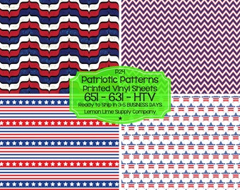 Patriotic Patterned Vinyl/Printed Heat Transfer Vinyl/Pattern Vinyl/Printed 651 Vinyl/Printed 631 Vinyl/Printed Outdoor Vinyl/Printed HTV