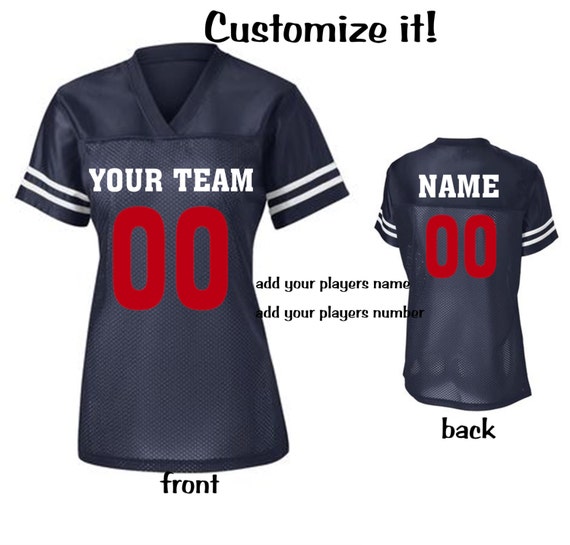 Custom Ladies Replica Football Jersey