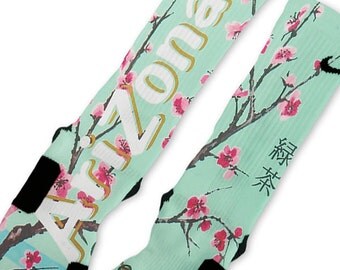 Custom Arizona Tea Nike Elites Socks