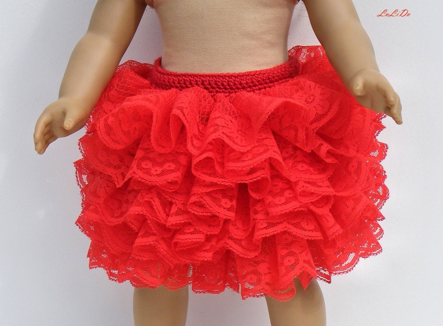 18 inch doll skirt