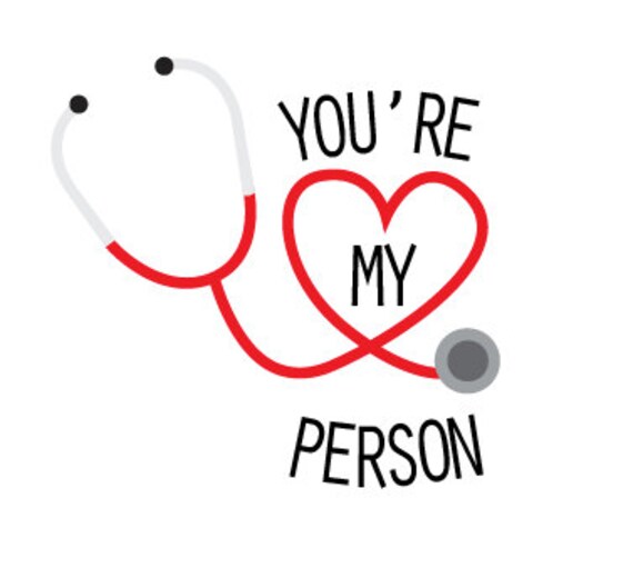 You're My Person Stethoscope by on Etsy