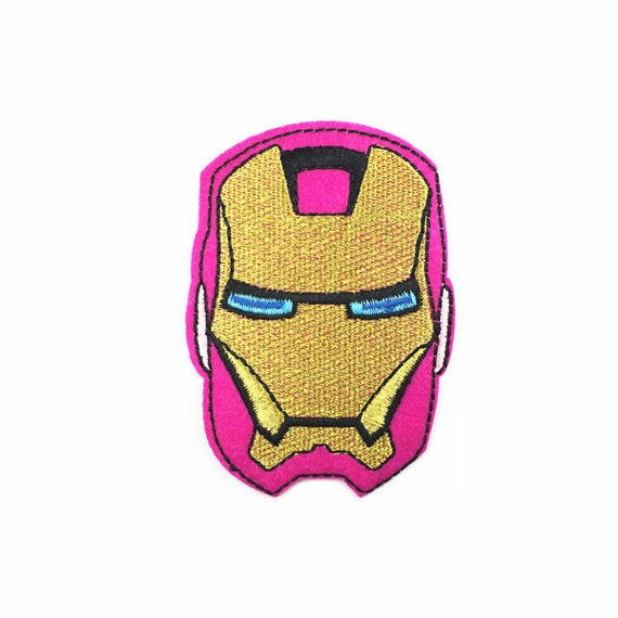 iron man patch cartoon patch embroidered patch iron on patch