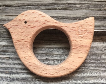 Personalized Wooden Teething Rings