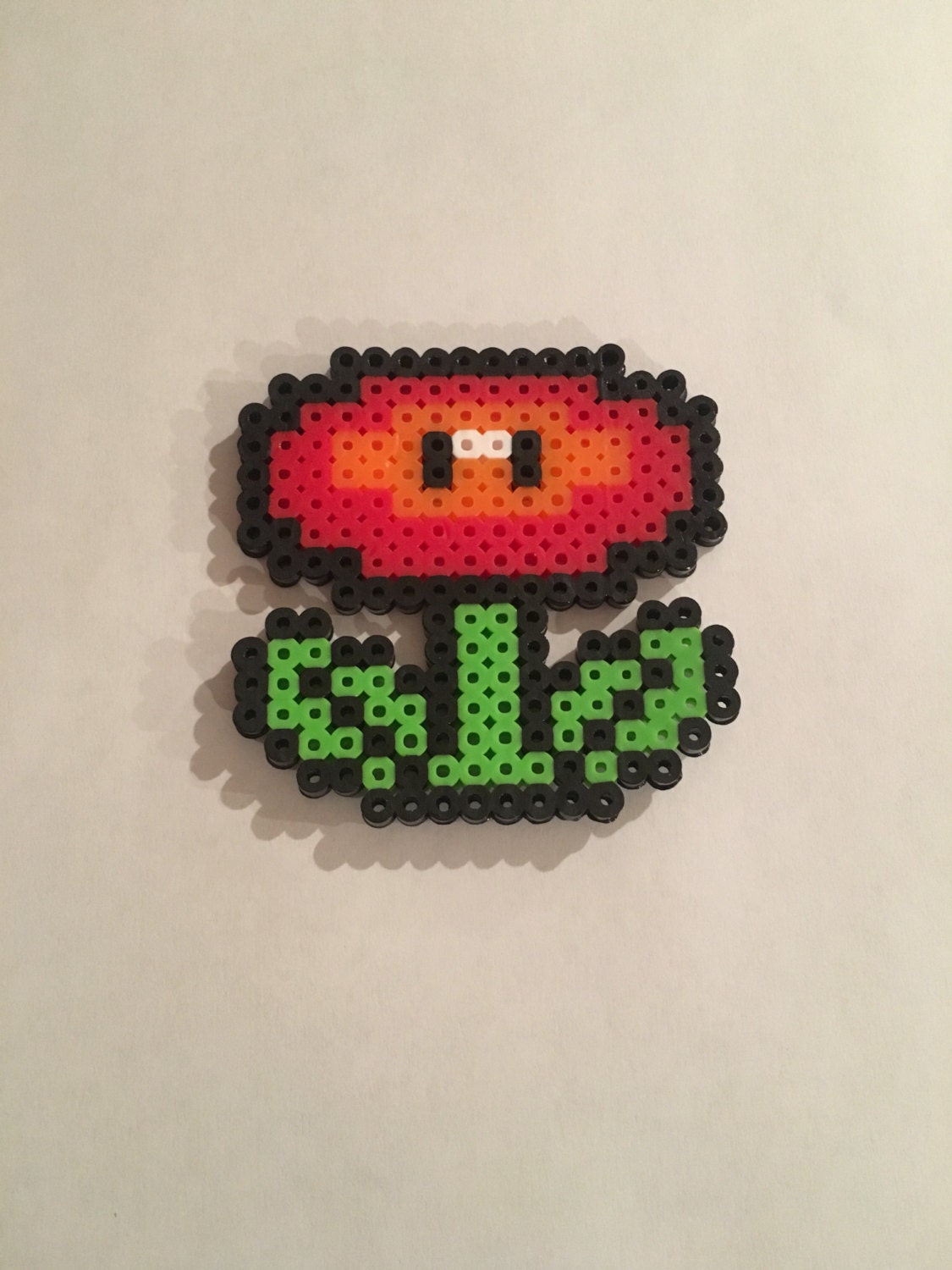 Perler Beads: Mario Fire Flower