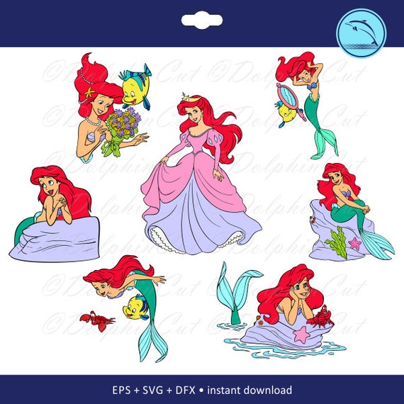 Free Free 330 Princess Ariel Svg SVG PNG EPS DXF File