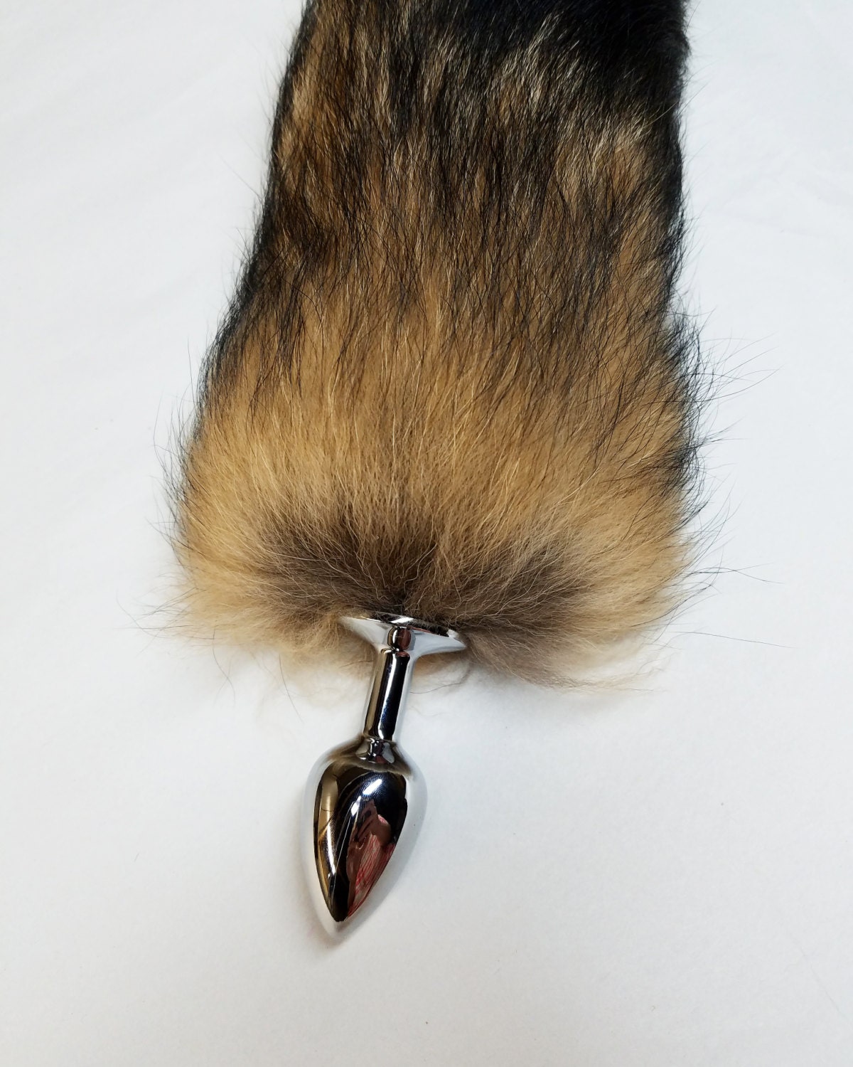 glass fox tail butt plug