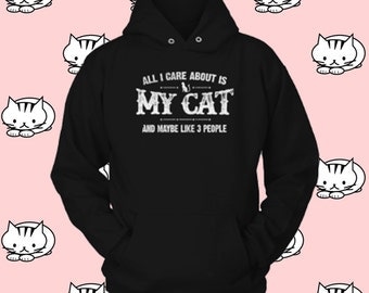 Tom & Jerry Double Trouble Long Sleeve Boys' Black Hooded Sweatshirt