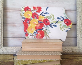 Iowa Home Sign. Iowa Sign. housewarming gift. New Home Gift. Rustic Wedding. state art. rustic decor. rustic home decor. state sign. Iowa.
