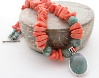 Pink coral seafoam | Etsy