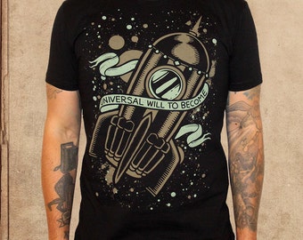 the Sirens of Titan - Kurt Vonnegut - KV - unisex - discharge inks