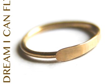 9mm 20g 24K Gold Nose Ring / Cartilage Hoops - 9mm Hammered Hoop Earrings in 20 gauge solid 24K yellow gold