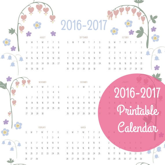2016-2017 Year At A Glance 2016-2017 Year At A Glance