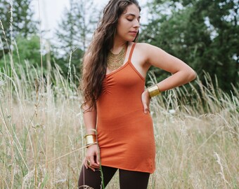 Cami Tank/ Hemp, Organic Cotton, Spandex