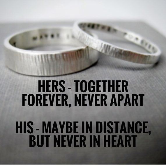  Quote  Idea Love  Rings  His n Hers Promise Rings  Wedding 