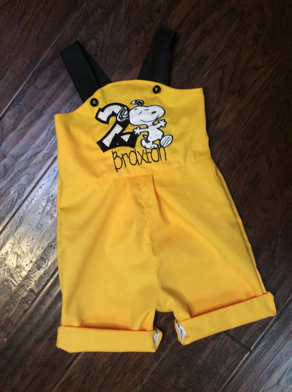 Snoopy Birthday Outfit Boys Peanuts Outfit by BoogerbearPunkinpooh