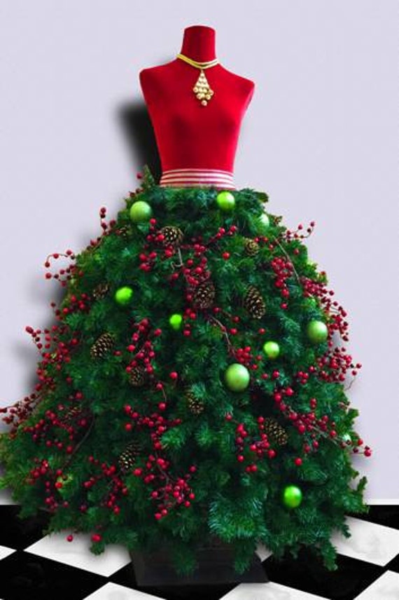 Tutorial Deluxe Dress Form Christmas Tree with by MannequinMadness