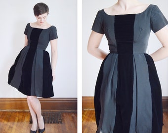 GiGi young 1950s Paneled Party Dress- XS/S