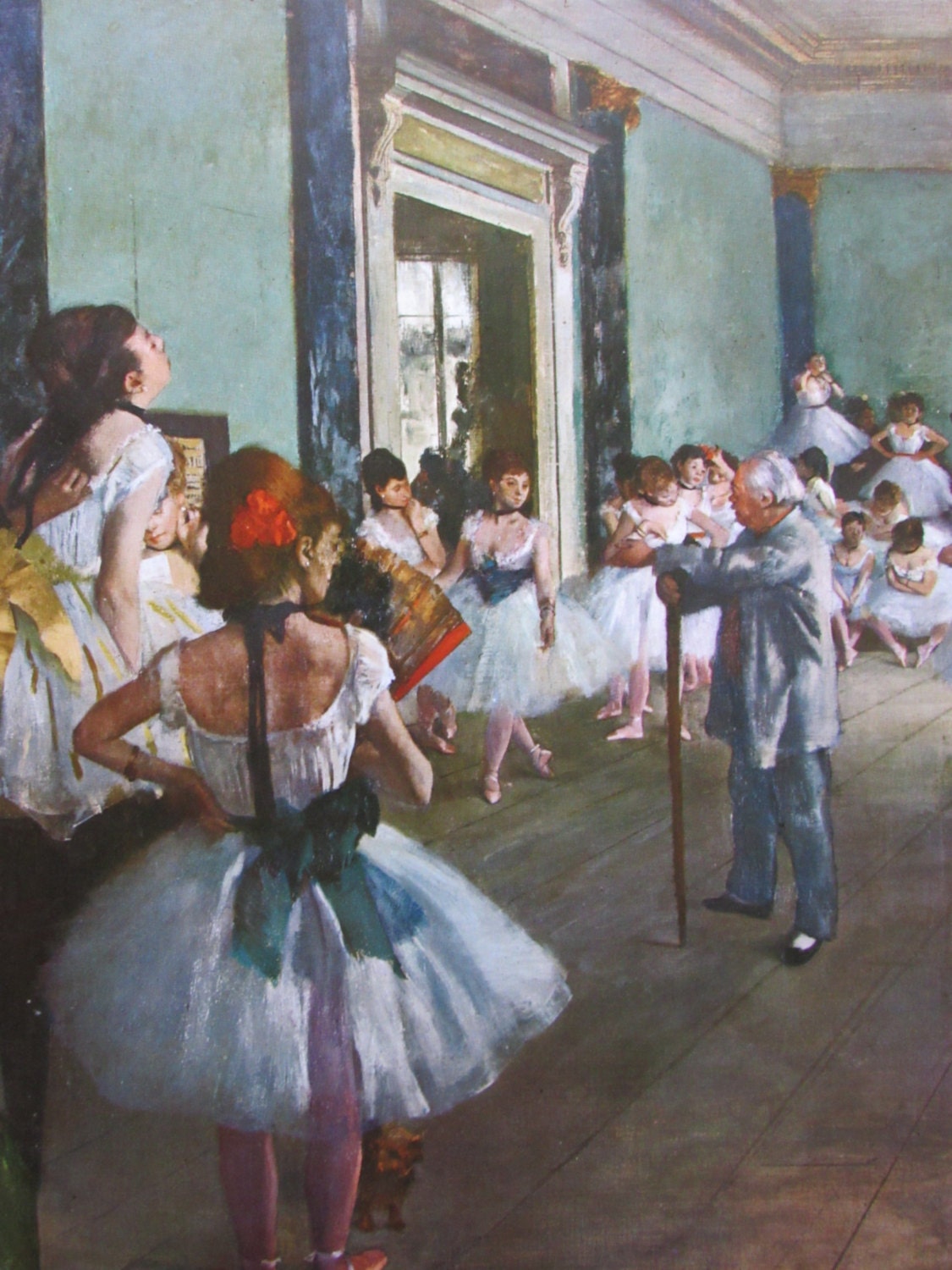 Edgar Degas The Dancing Class 1874 9.25 x 10.25 in.