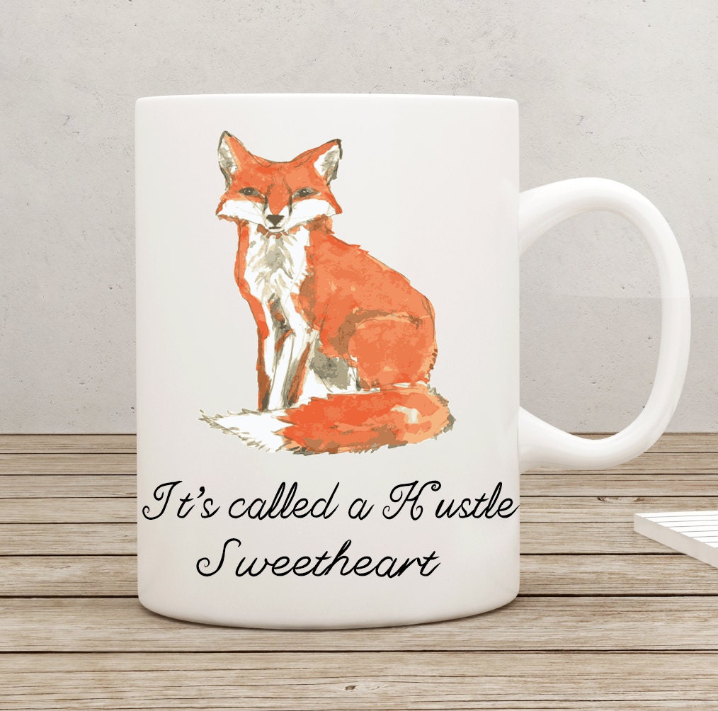 Fox Mug Coffee Cup Coffee Mug Fox Mug Ceramic Mug Fox