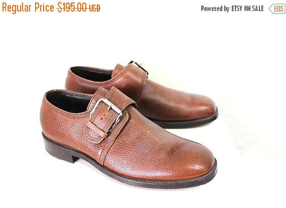 SALE - 25% OFF Vintage 70s shoes Loafers Buckle The Floresheim Imperial ...