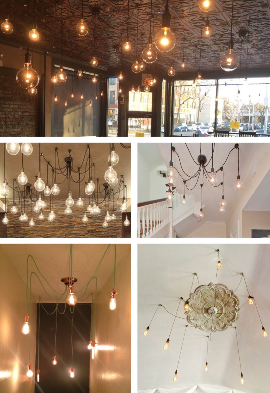 9 Swag Light Multi Pendant Chandelier Modern chandelier with