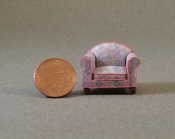 Quarter Inch Scale Furniture - Overstuffed Style Chair