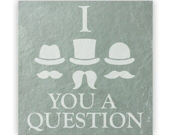 Items similar to 18 I Mustache You a question Valentine Tag on Etsy