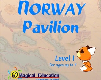 Norway Country Level 1 Disney World Pavilion books World Showcase EPCOT Passport book Travel books Florida Scavenger hunt Autograph Trivia