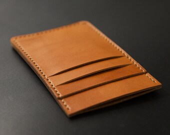 Slim Leather Front Pocket Wallet