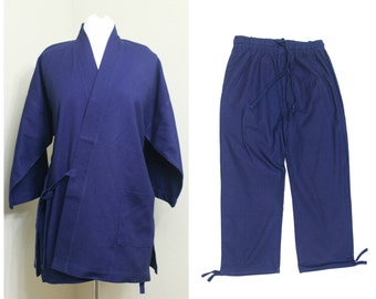 Monk's Work Wear. Japanese Traditional Clothing. Vintage Jacket (Ref: 1357)