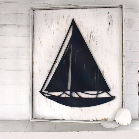 sailboat framed wall art