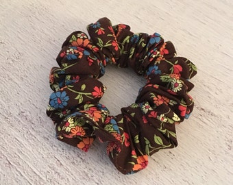 Fall Hair Scrunchie/ Hair scrunchies/ Cotton Hair Scrunchies