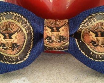 army dress blues bow tie