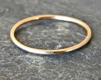 Gold Thumb Ring - Dainty Gold Ring - Gold Stacking Rings - Dainty Ring - Womens Thumb Ring - Midi Ring - Gift for Girlfriend - Gold Fill