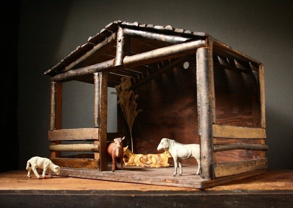 wooden manger pine creche large nativity manger wooden manger pine creche large nativity manger